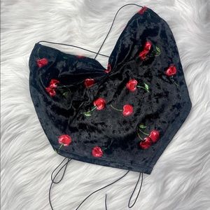 Cherry Crop Top